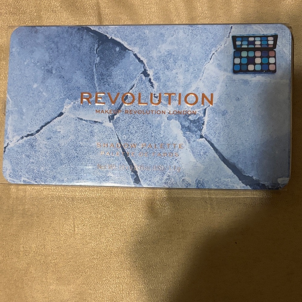 Revolution Blue Shadow Palette